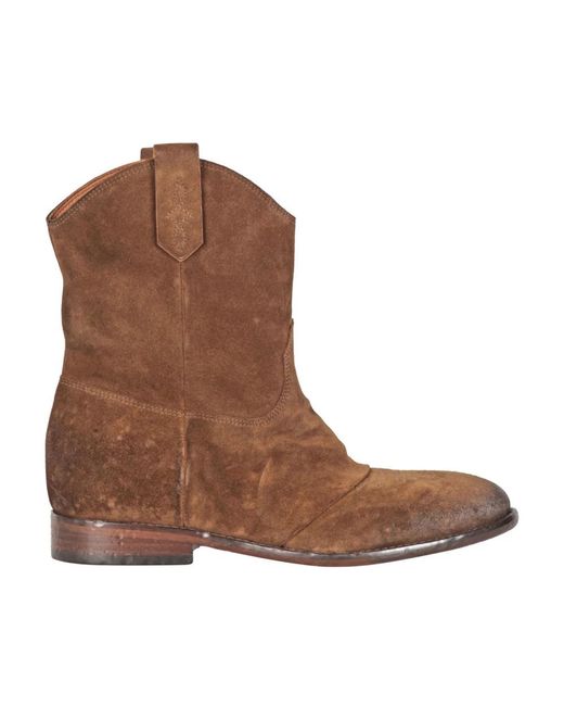 Strategia Brown Cowboy Boots