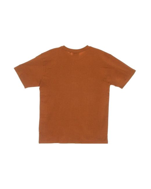 KTZ Tops ,Bruin ,Katoen Mlb Groot Logo Tee Losdod Toffee in het Brown voor heren