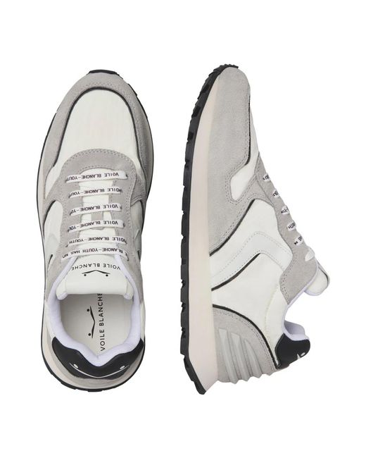 Voile Blanche White Sneakers for men