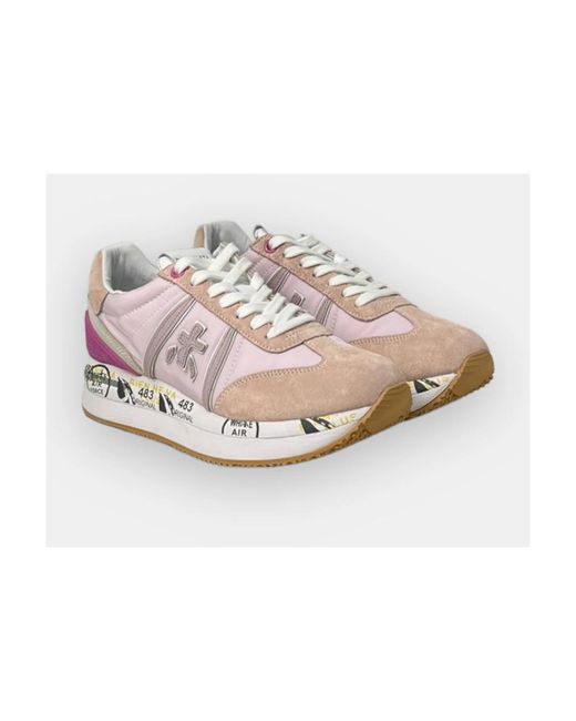 Premiata Pink Sneakers