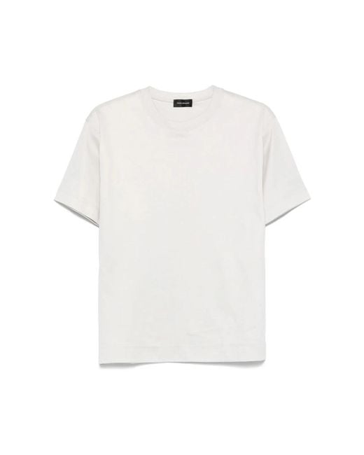 T-Shirts Tagliatore de hombre de color White