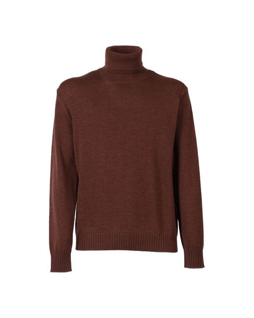 Ballantyne Brown Turtlenecks for men