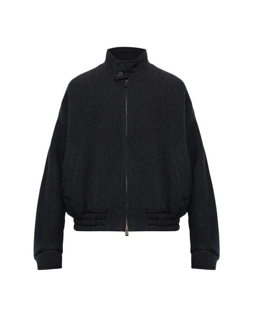 DARKPARK Wool Bomber Jacket in het Blue voor heren