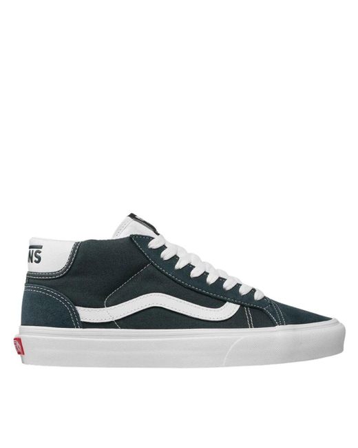 Vans Ua Mid Skool 37 dunkelste Fichte & True White in Multicolor für Herren