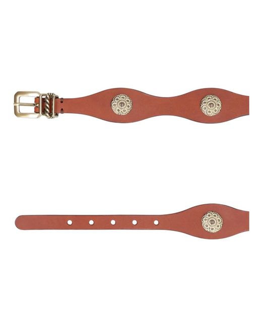 Etro Red Belts