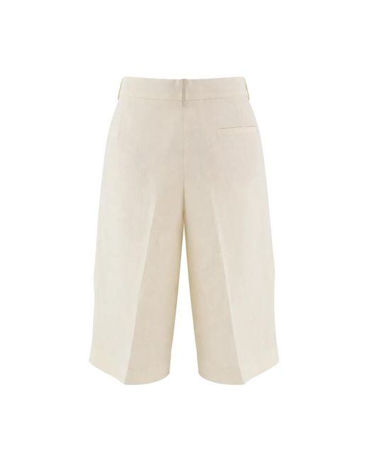 Fabiana Filippi Natural Long Shorts