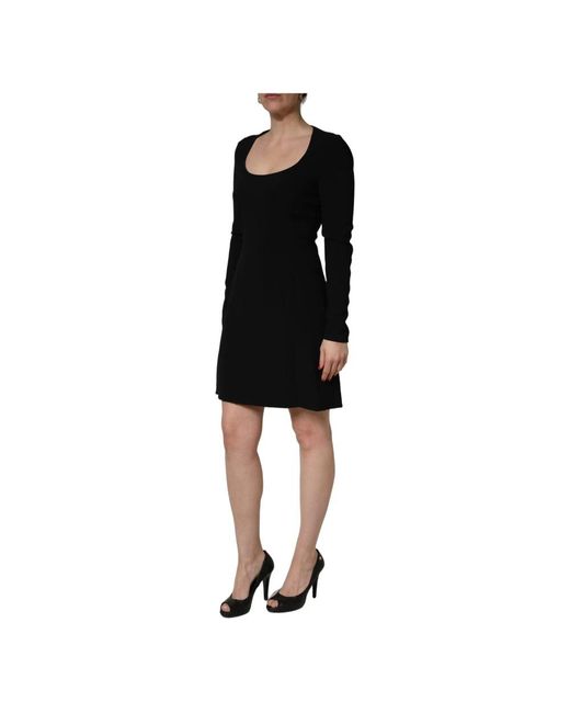 Roberto Cavalli Black Short Dresses