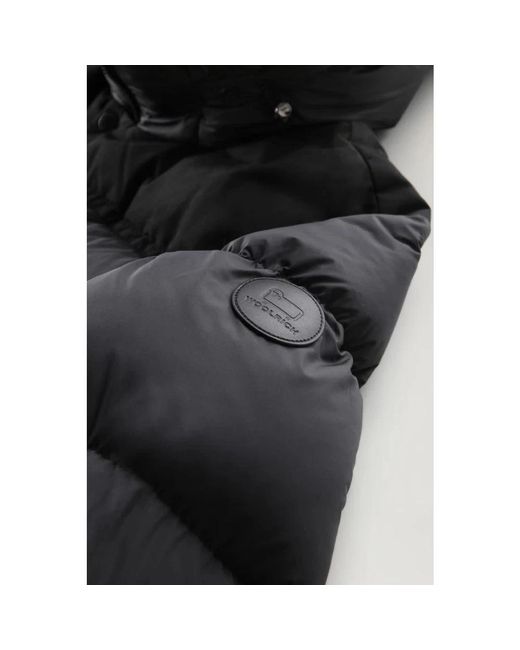 Woolrich Daunen Sierra Microfiber Jacke in Black für Herren