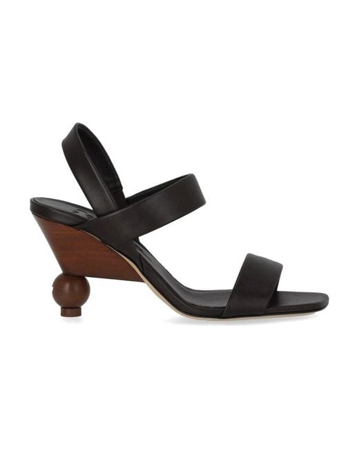 Weekend by Maxmara Black High Heel Sandals