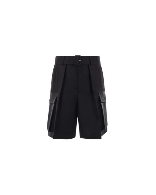 Dries Van Noten Black Casual Shorts for men