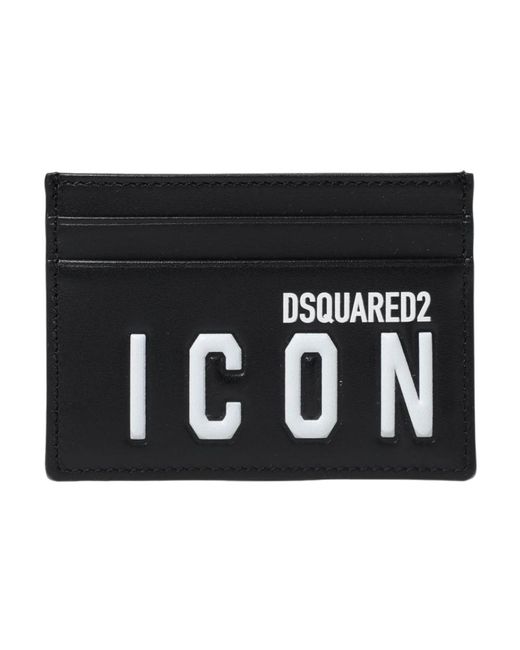 Wallets & Cardholders di DSquared² in Black da Uomo