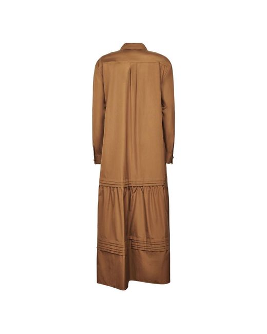 Max Mara Brown Shirt Dresses