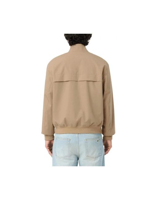 Lacoste Bomber Jassen in het Natural voor heren