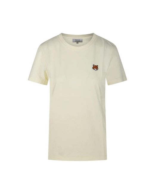 Maison Kitsuné Natural T-Shirts