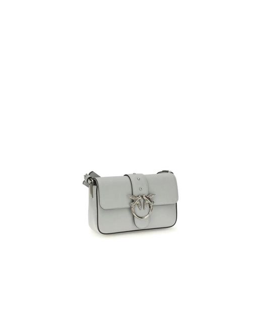 Pinko Gray Shoulder Bags