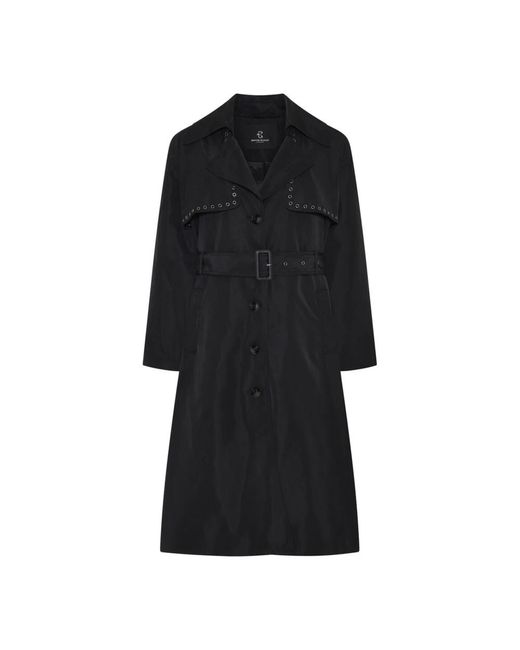 Belted Coats di Bruuns Bazaar in Black