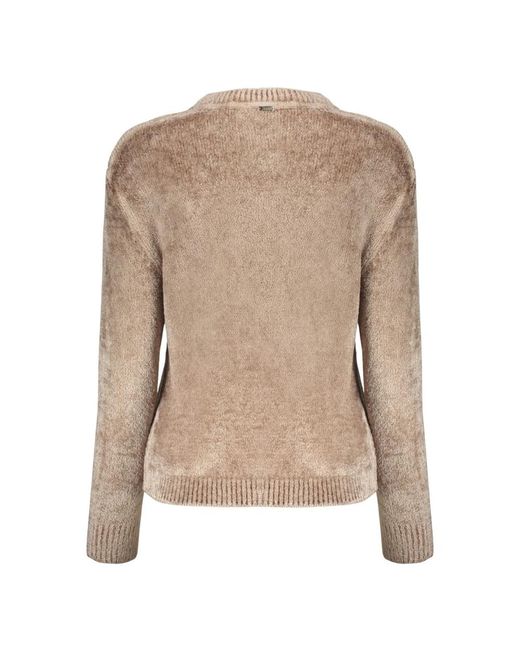 Herno Brown Round-Neck Knitwear