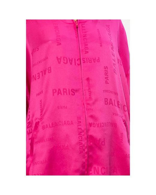 Balenciaga Pink Seiden-sweatshirt