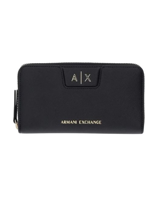 Wallets & Cardholders di ARMANI EXCHANGE in Black