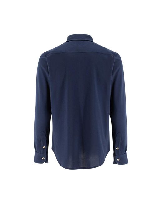 Eleventy Blue Casual Shirts for men