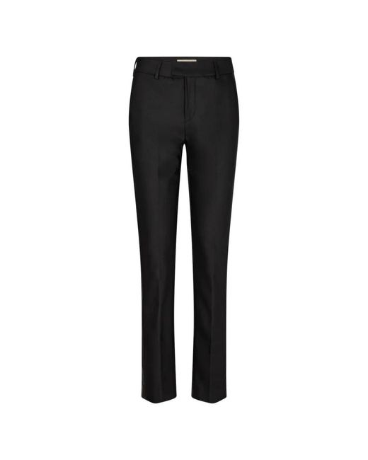 Mos Mosh Black Leather Trousers
