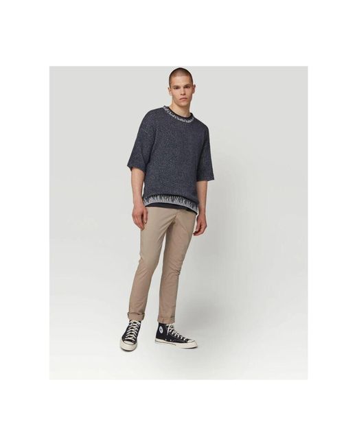 Chinos di Dondup in Natural da Uomo