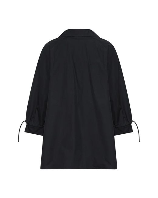 Max Mara Black Blouses