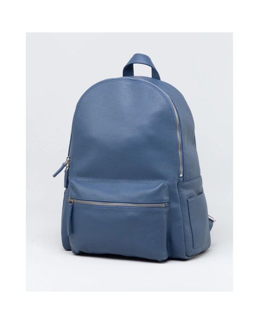 Orciani Blue Backpacks