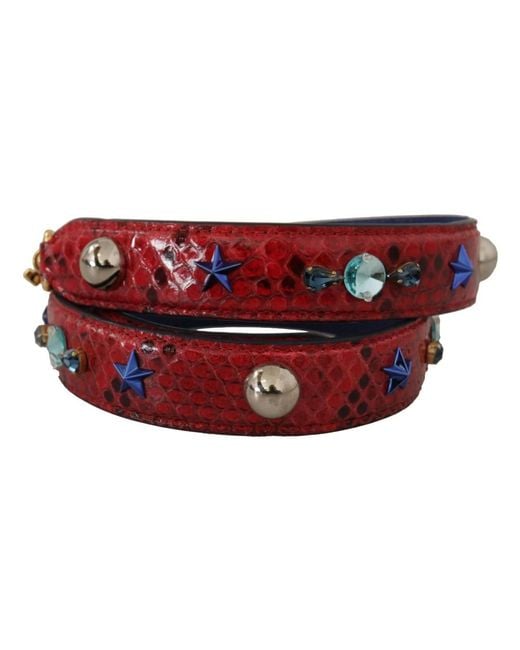 Dolce & Gabbana Red Bag Accessories
