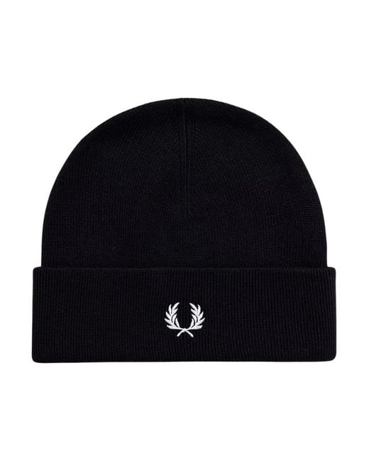 Beanies Fred Perry de hombre de color Black