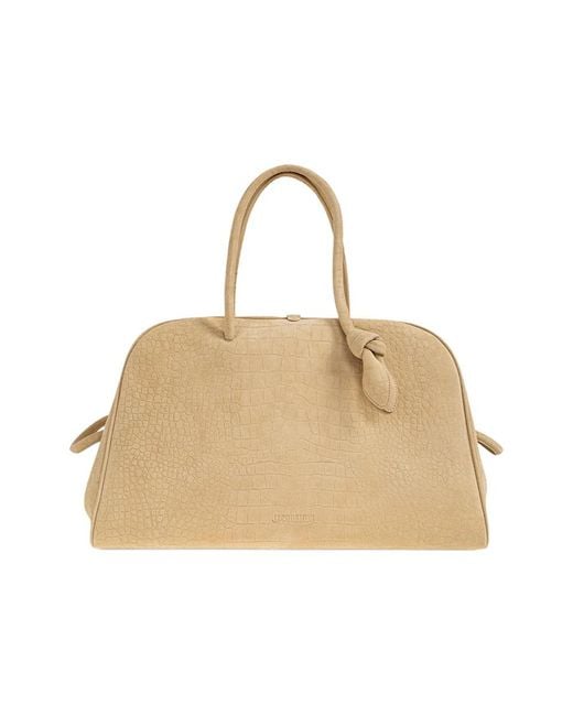 Jacquemus Natural Weekend Bags for men