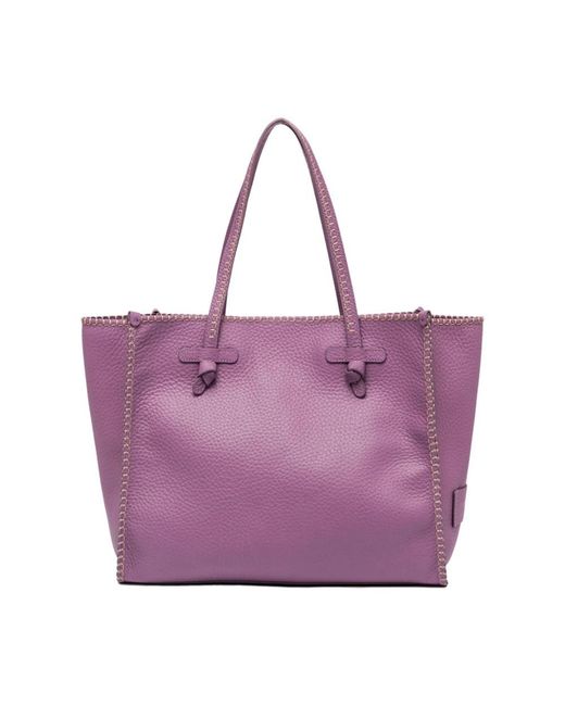 Gianni Chiarini Purple Tote Bags