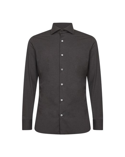 D4.0 Black Formal Shirts for men