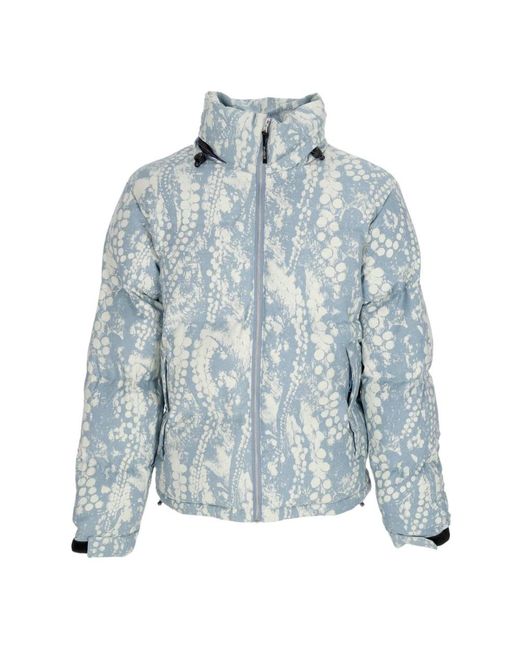 Octopus Blue Winter Jackets for men