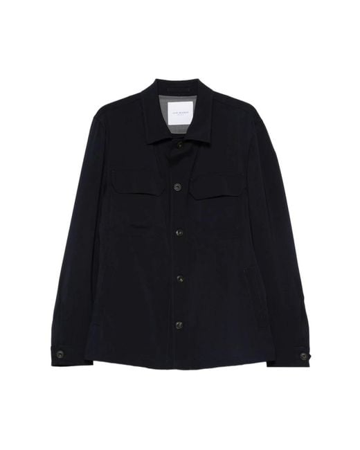 Luigi Bianchi Black Light Jackets for men