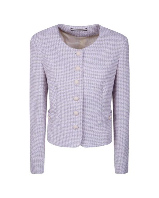 Light Jackets Tagliatore de color Purple