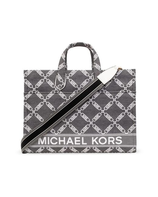 Michael Kors Metallic Tote Bags