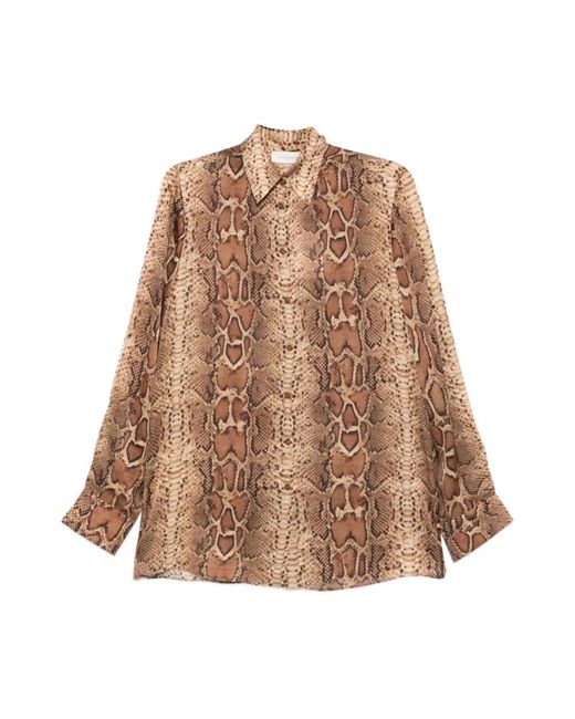 Zimmermann Shirts in het Brown