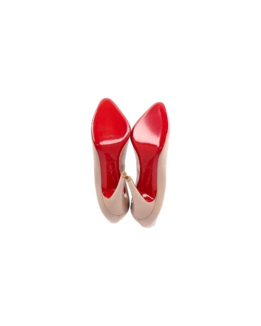 Christian Louboutin Pink Leder heels