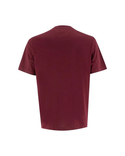Brunello Cucinelli Red T-Shirts for men