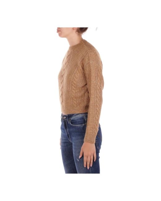 Max Mara Blue Round-Neck Knitwear
