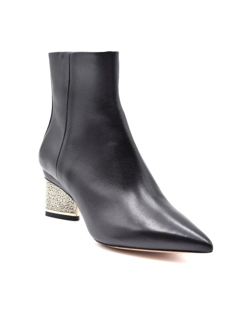 Nicholas Kirkwood Blue Heeled Boots