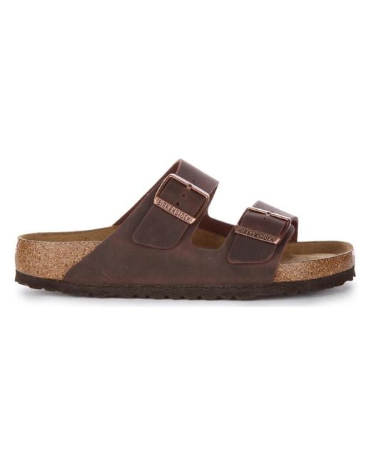 Birkenstock Brown Sliders