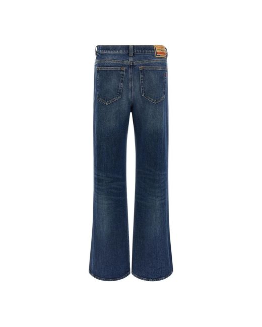 DIESEL Blue Wide Jeans