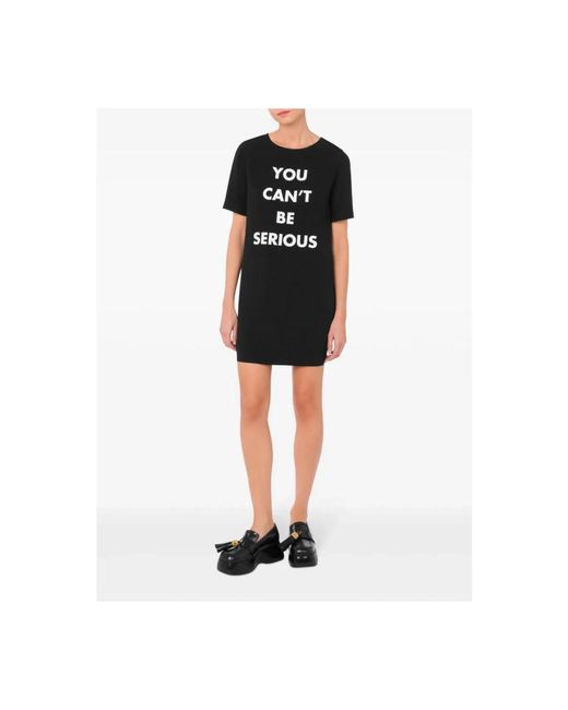 Moschino Black Short Dresses