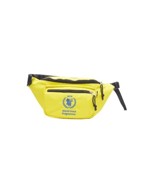 Balenciaga Yellow Belt Bags