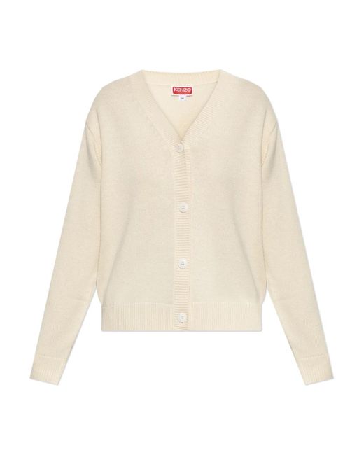 Cardigans di KENZO in Natural