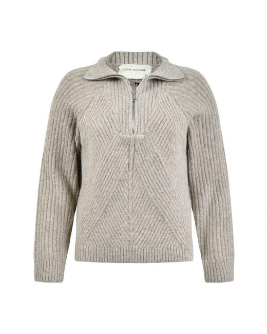 Sofie Schnoor Gray V-Neck Knitwear