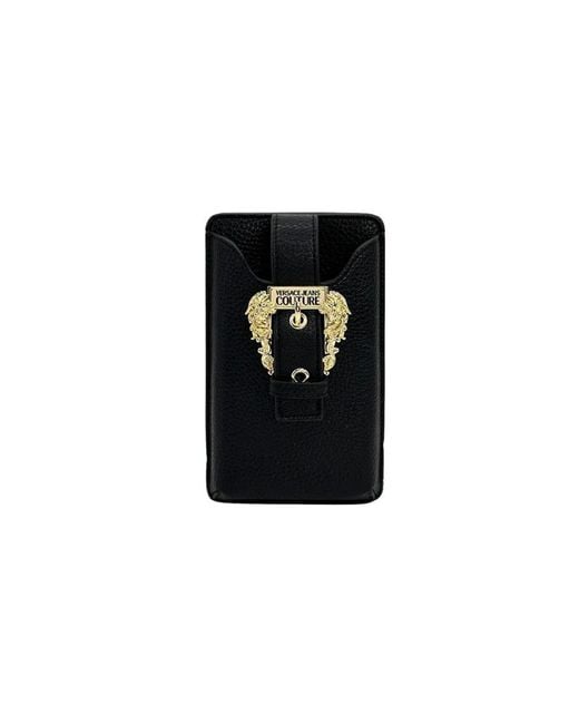 Versace Black Phone Accessories