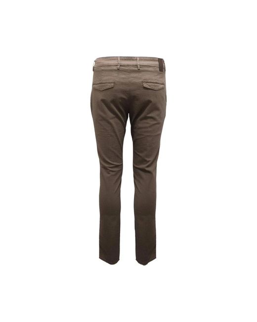 Michael Coal Gray Slim-Fit Trousers for men